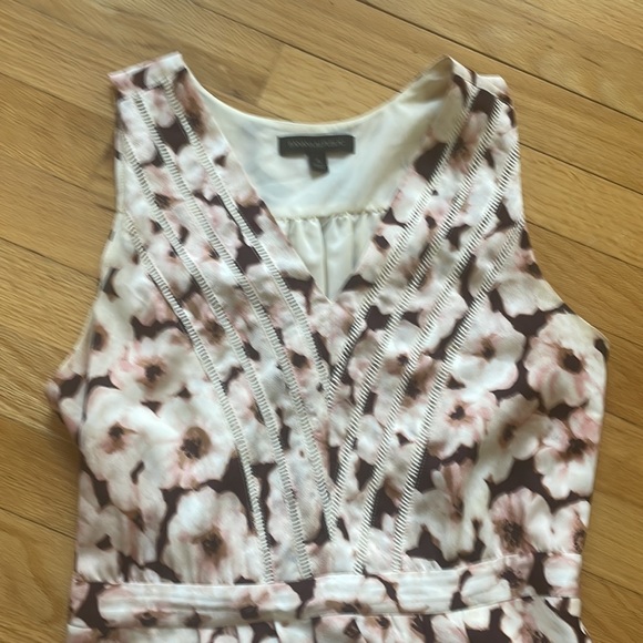 Banana Republic Dress pink floral size 4 - Picture 6 of 6